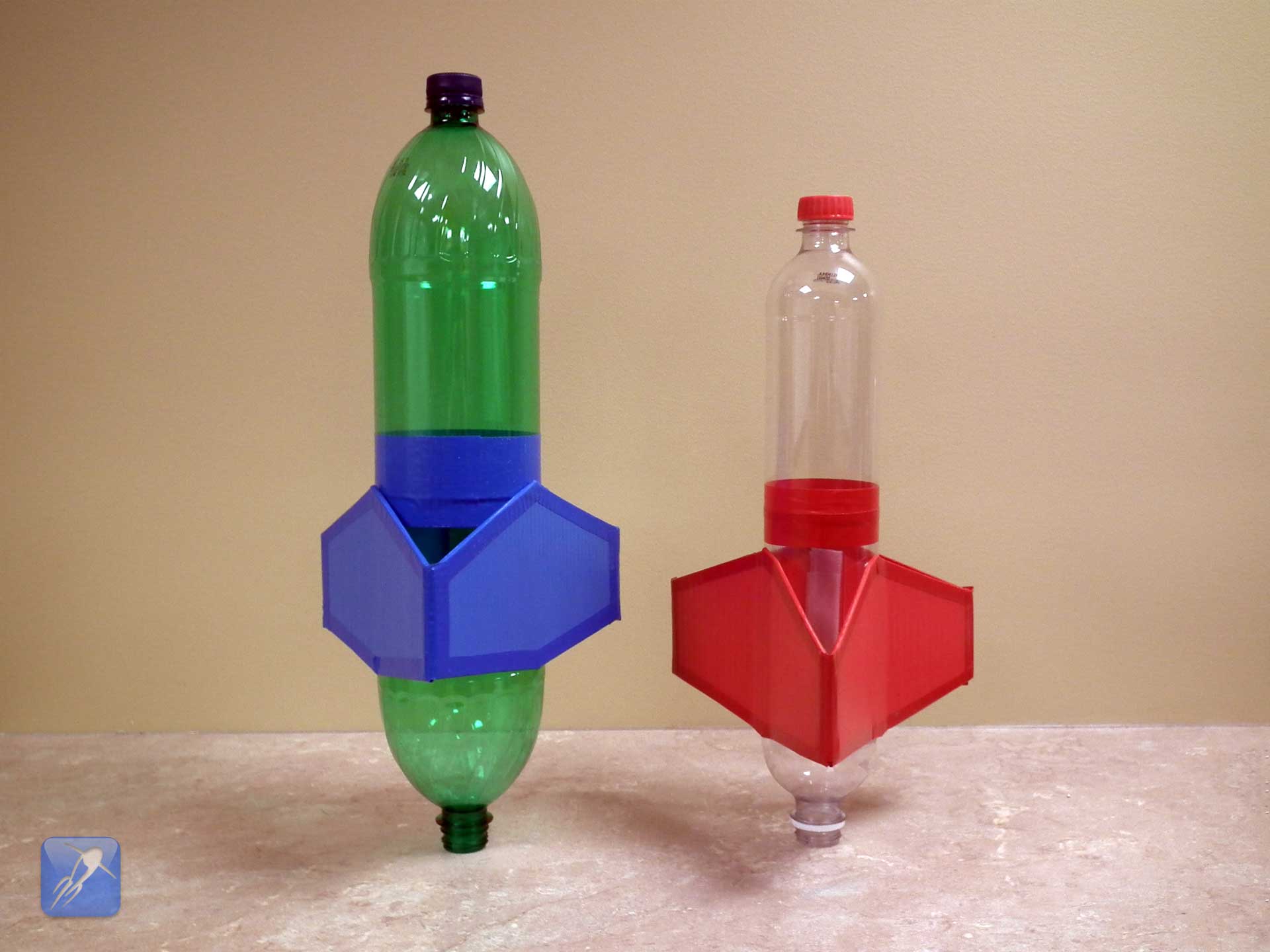 creative bottle rocket designs